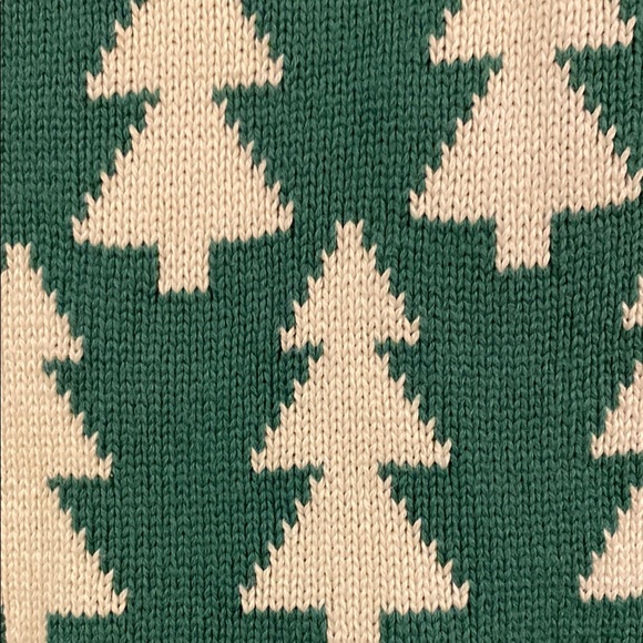 Hanna Andersson Women's XS Green Tree Pattern Sweater - Picture 6 of 6